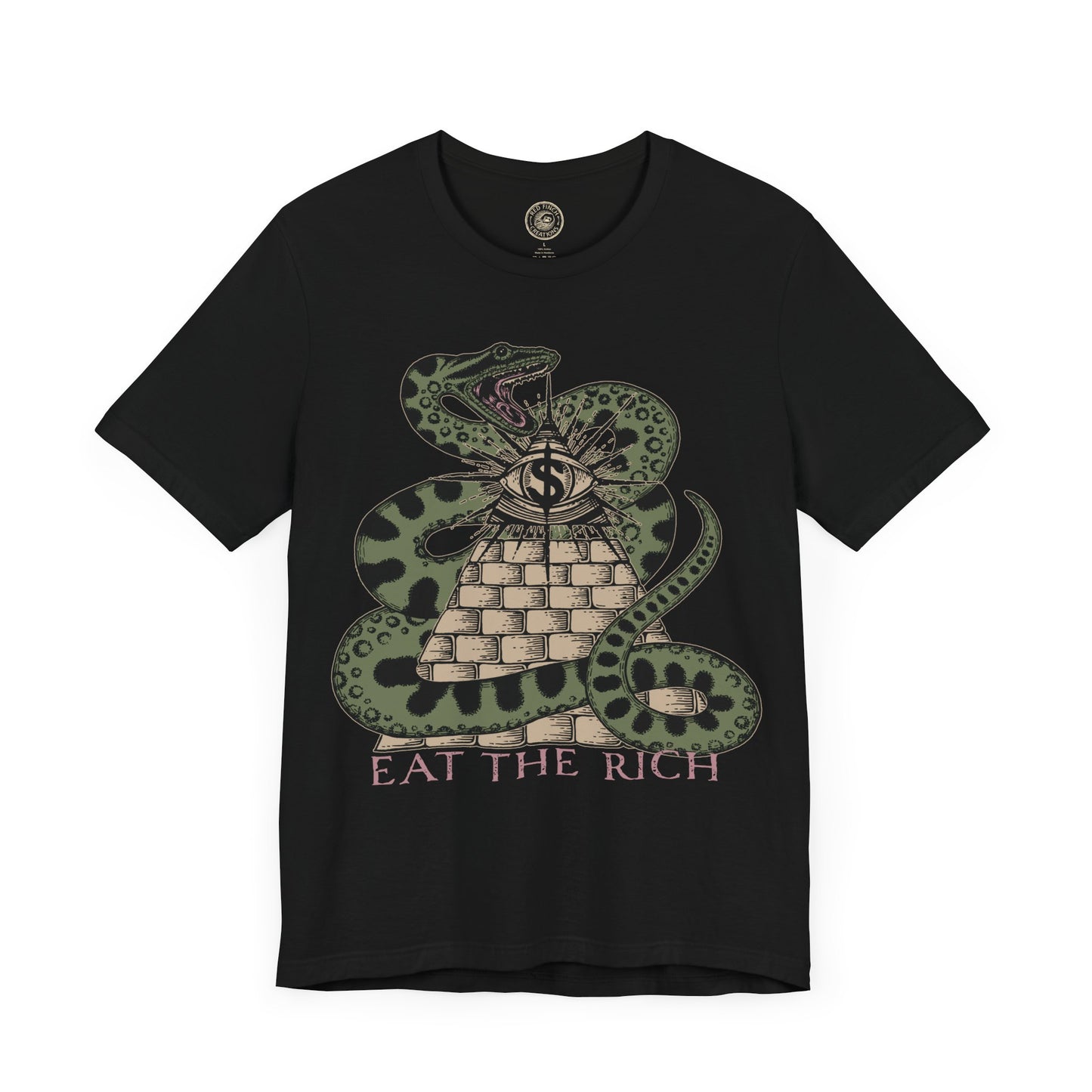 Eat the Rich Unisex T-Shirt - Black