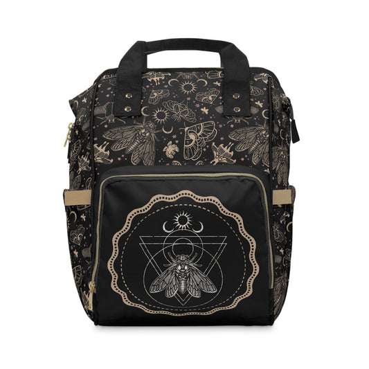 Occult Cicada Multifunctional Diaper Backpack