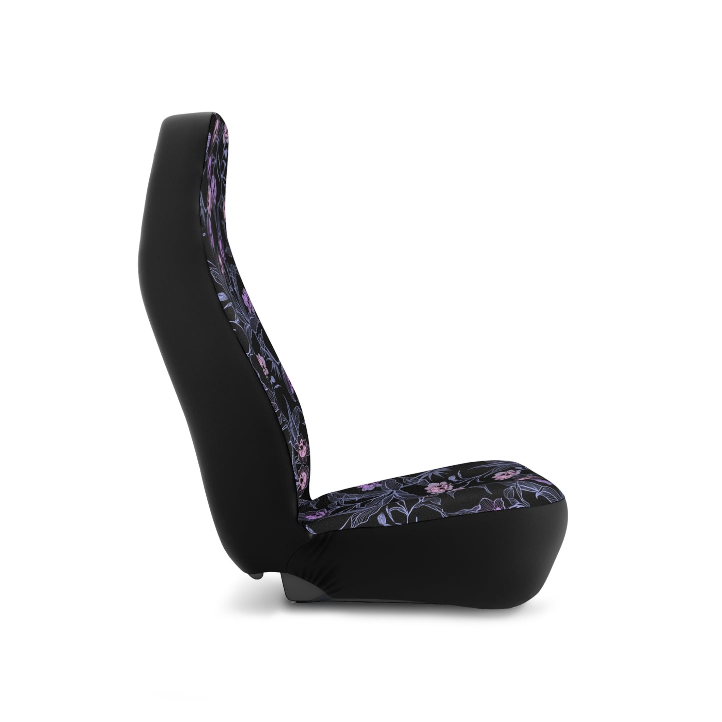 Pastel Goth Car Seat Covers - Pink + Black - Red Finch Creations