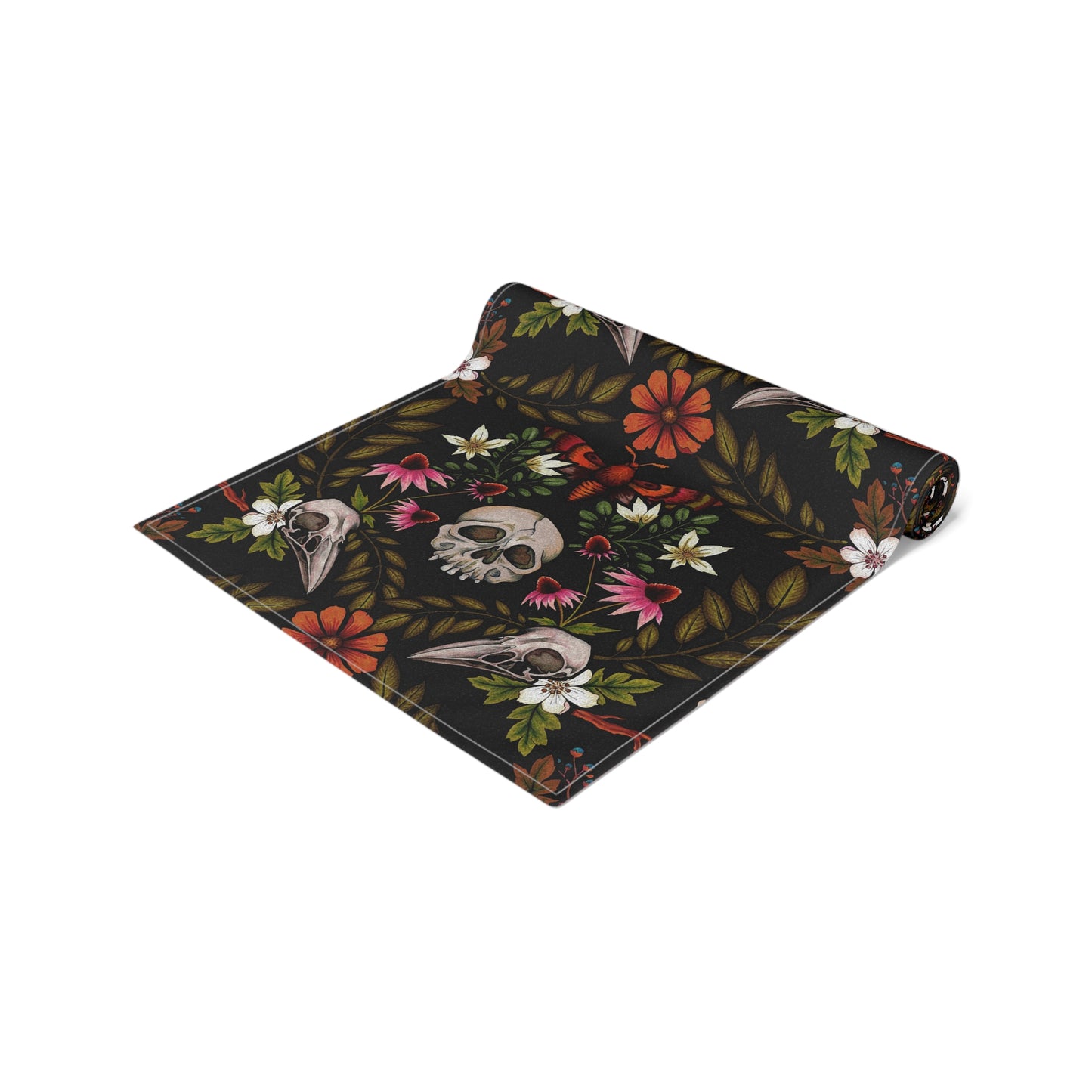 The Dark Enchanted Forest Table Runner (Cotton, Poly) - Red Finch Creations