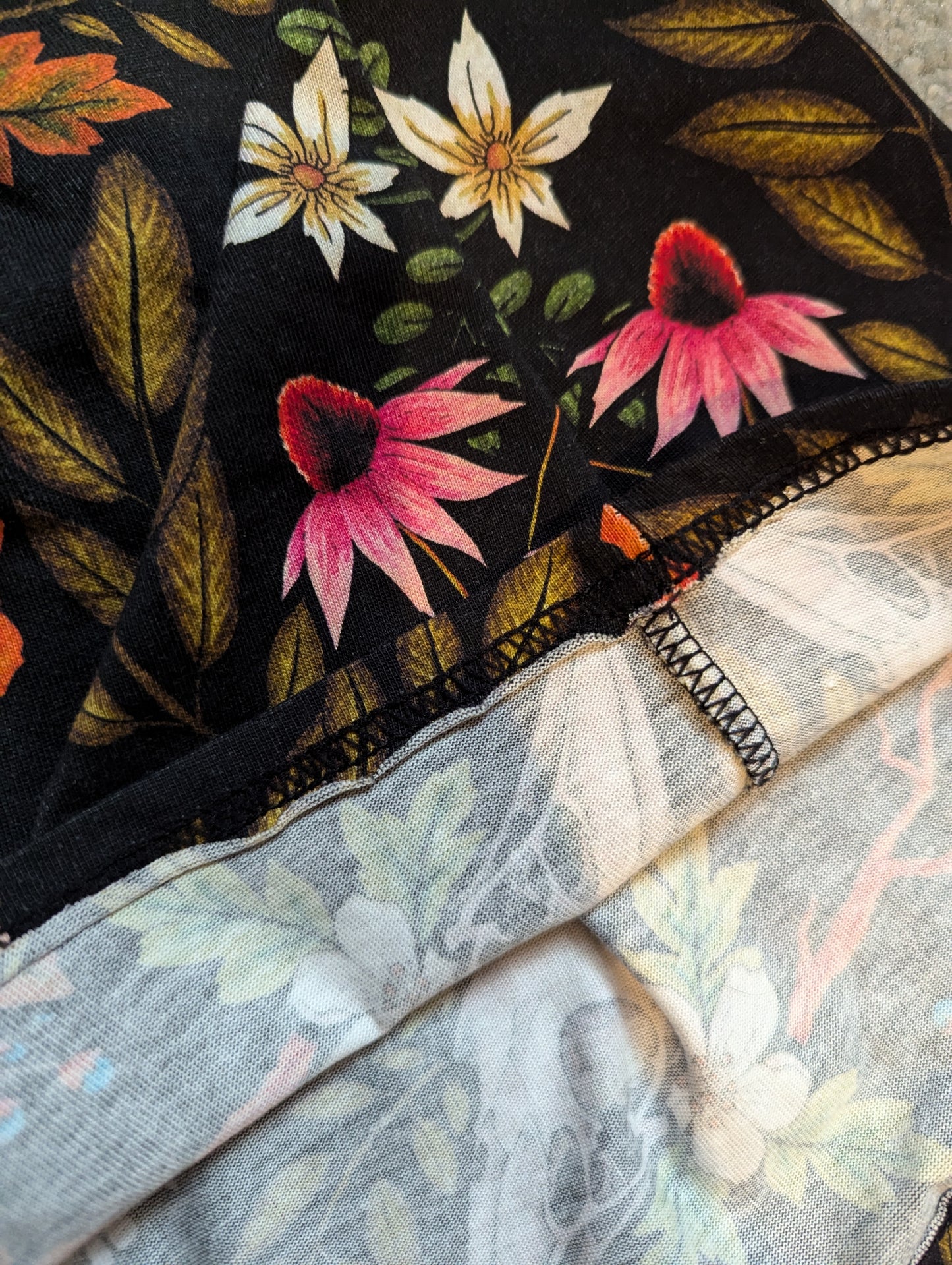 cottage core patterned fabric