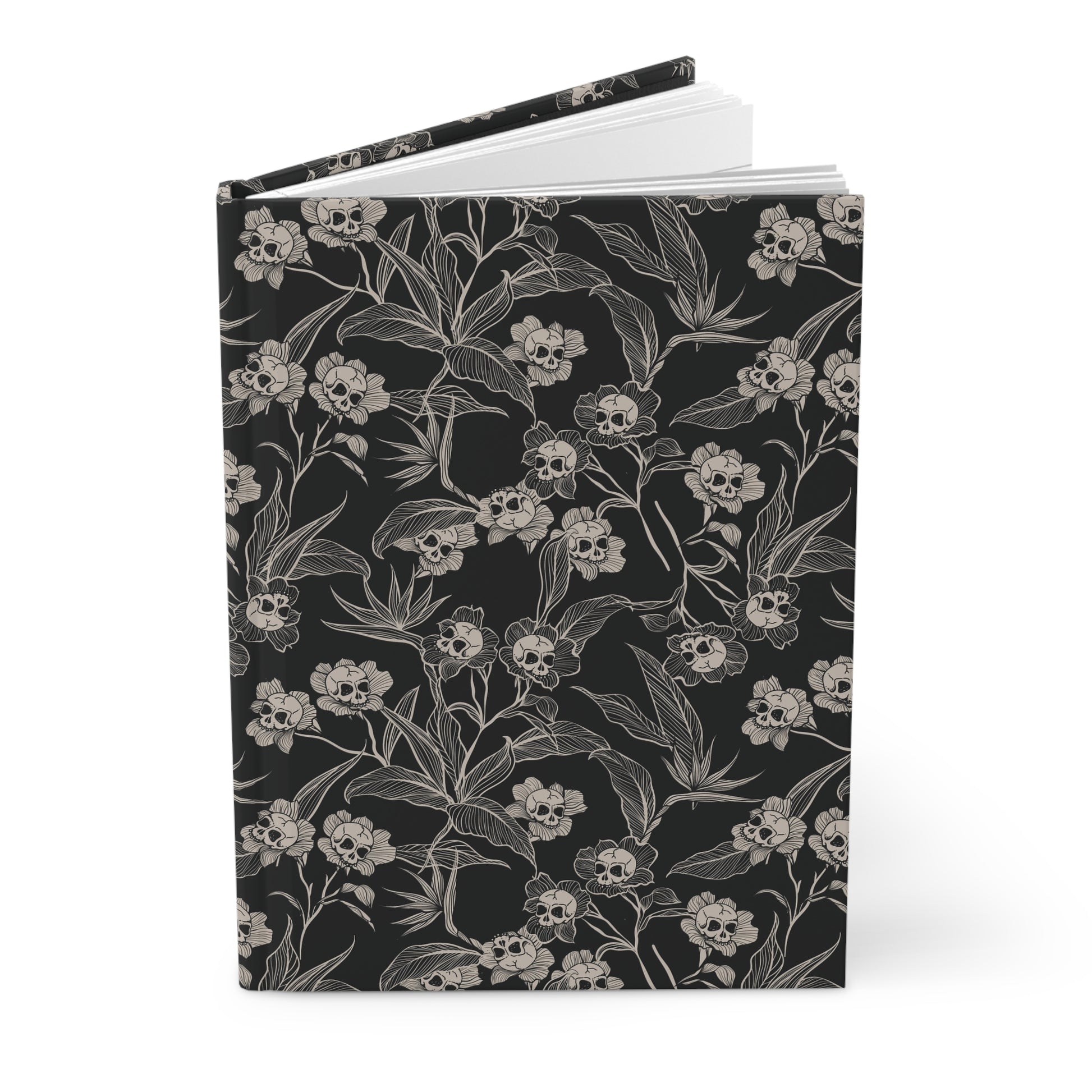 Gothic Floral Hardcover Journal - Red Finch Creations