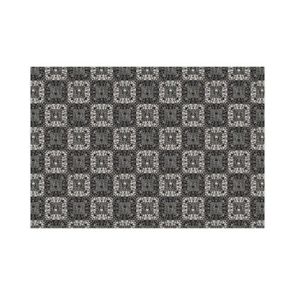 Gothic Checkered Wrapping Paper