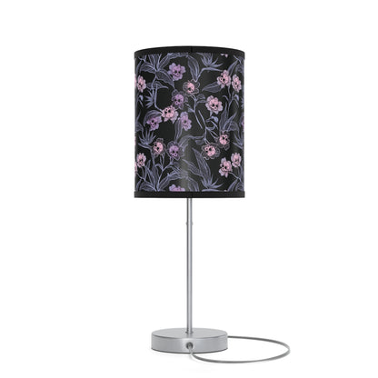 Pastel Goth Floral Stand Lamp, US|CA plug - Red Finch Creations