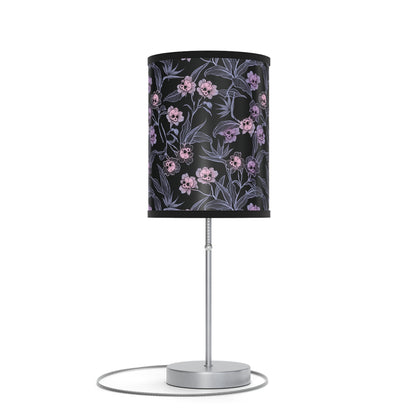 Pastel Goth Floral Stand Lamp, US|CA plug - Red Finch Creations