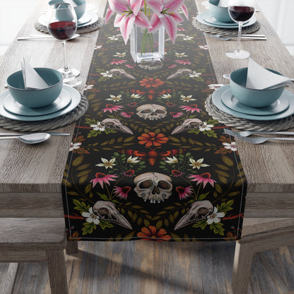 The Dark Enchanted Forest Table Runner (Cotton, Poly) - Red Finch Creations