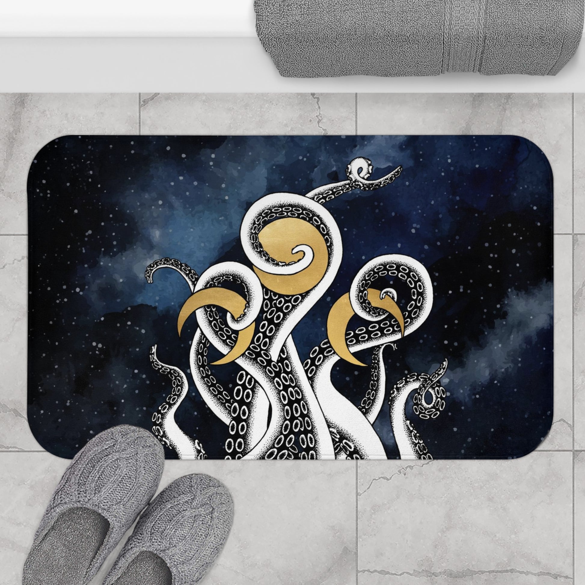 Celestial Sea Witch Bath Mat - Red Finch Creations