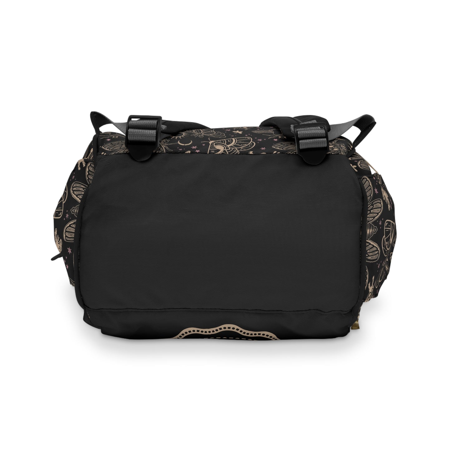 Occult Cicada Multifunctional Diaper Backpack - Red Finch Creations