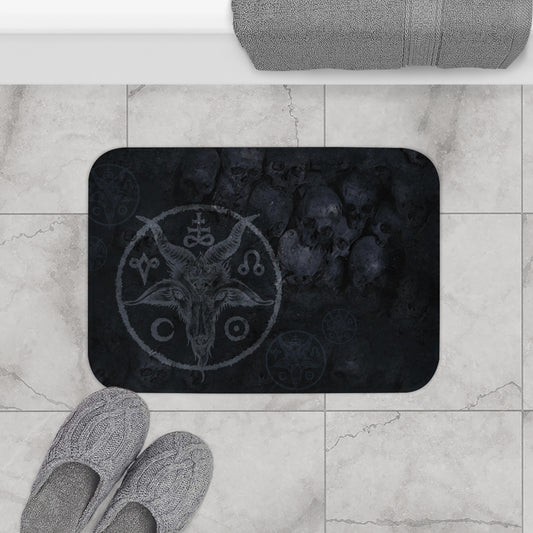 Sigil of Baphomet Bath Mat - Red Finch Creations