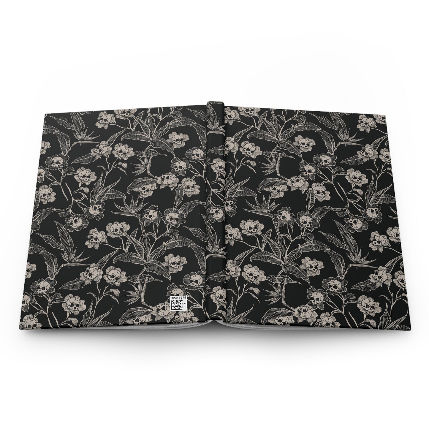 Gothic Floral Hardcover Journal - Red Finch Creations