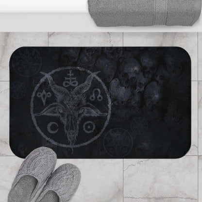 Sigil of Baphomet Bath Mat - Red Finch Creations