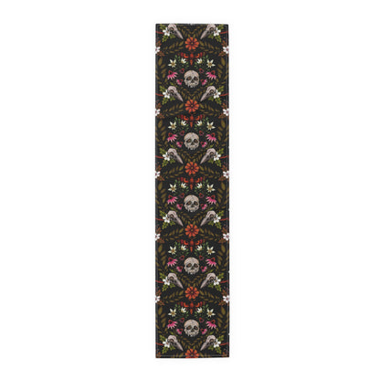The Dark Enchanted Forest Table Runner (Cotton, Poly) - Red Finch Creations