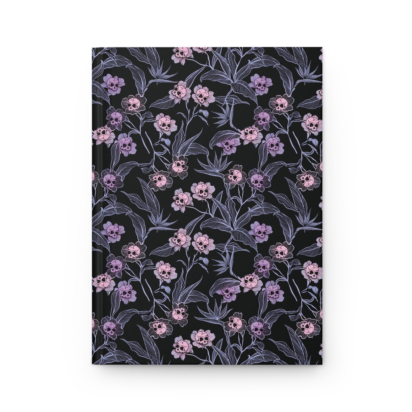 Pastel Goth Floral Hardcover Journal - Red Finch Creations