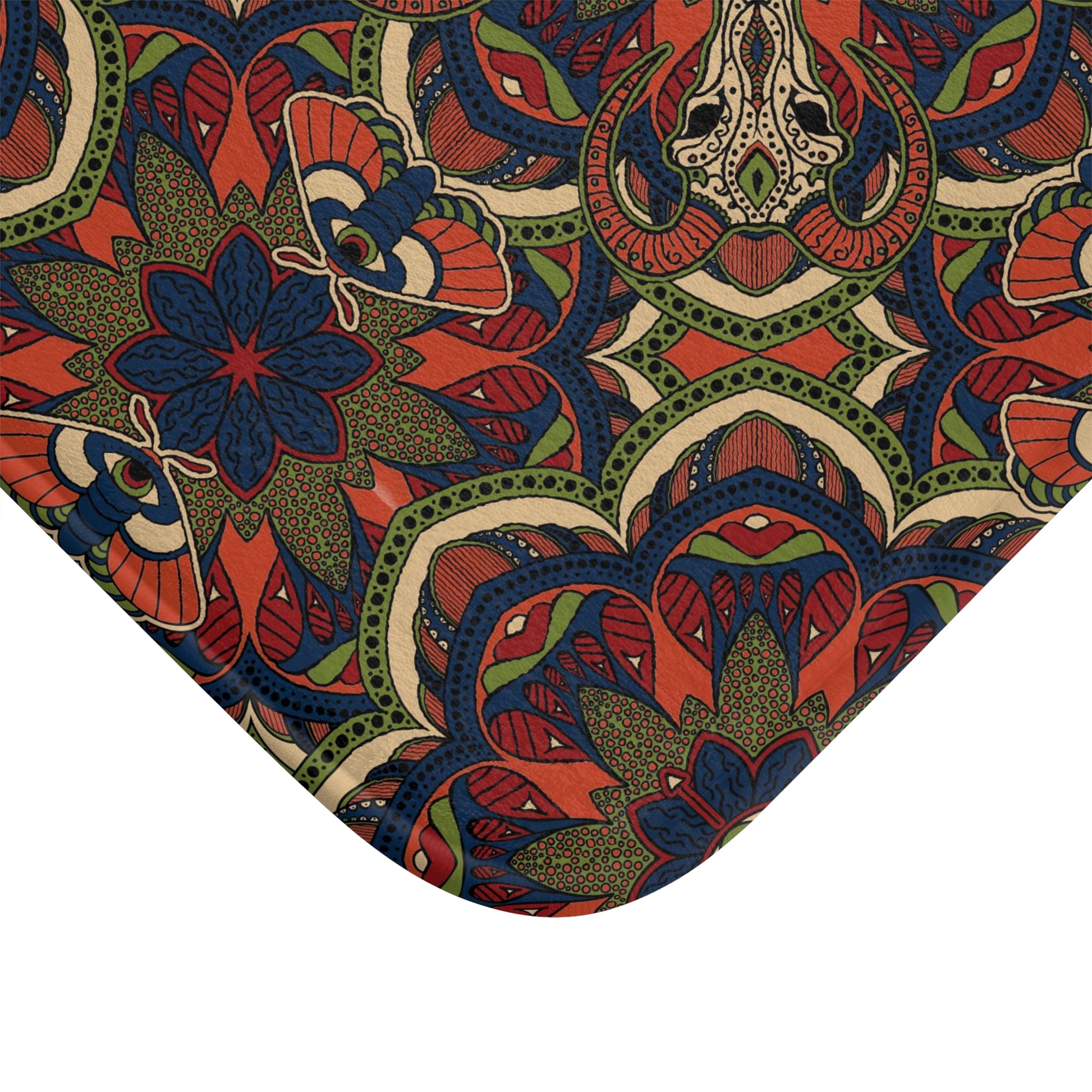 Occult Mandala Bath Mat - Red Finch Creations