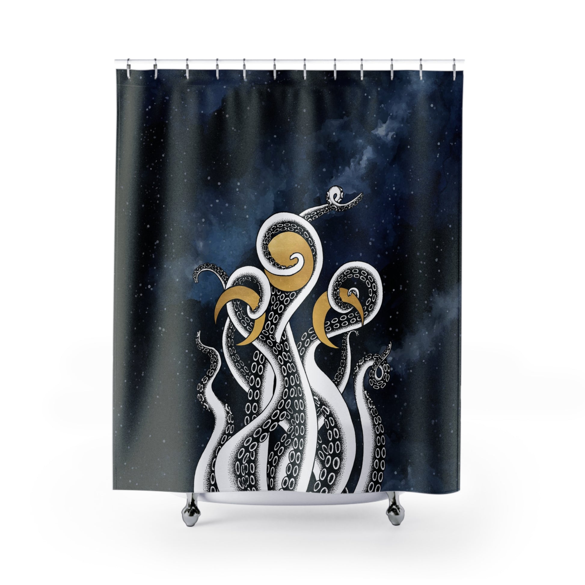 Celestial Sea Witch Shower Curtain - Red Finch Creations