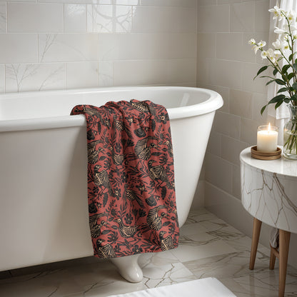 Fall Skeleton Hand Towel - 16x28"