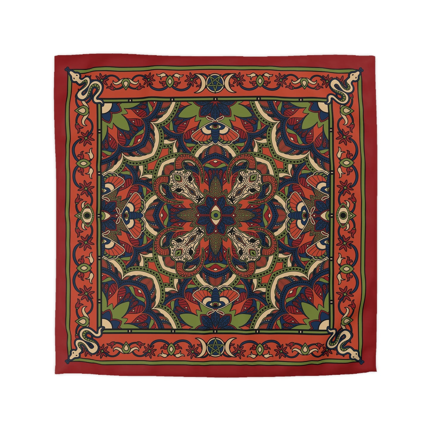 Witchy Mandala Duvet Cover - Red Finch Creations