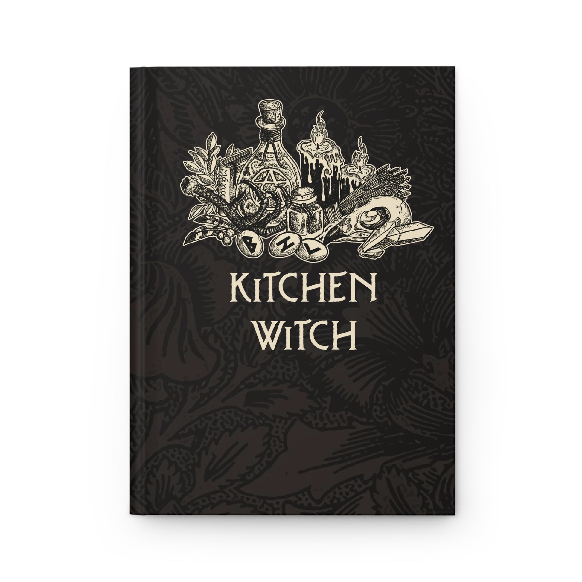 Kitchen Witch Recipe Book or Dream Journal - Red Finch Creations