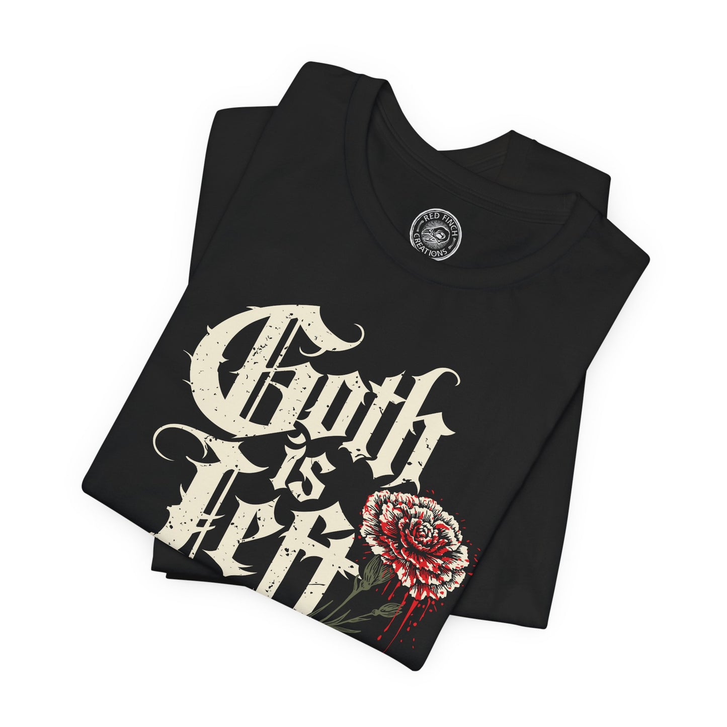 Goth is Left Unisex T-Shirt - Black