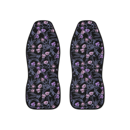 Pastel Goth Car Seat Covers - Pink + Black - Red Finch Creations