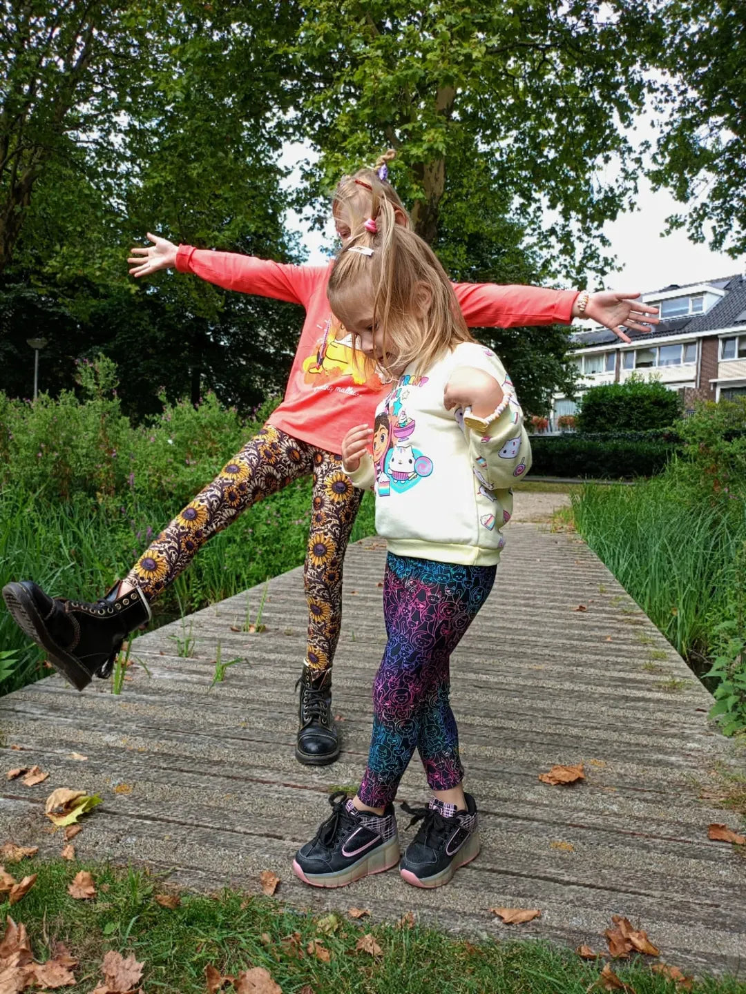 Cosmic Cat Kid's Leggings