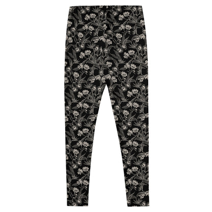Gothic Floral Leggings - Red Finch Creations