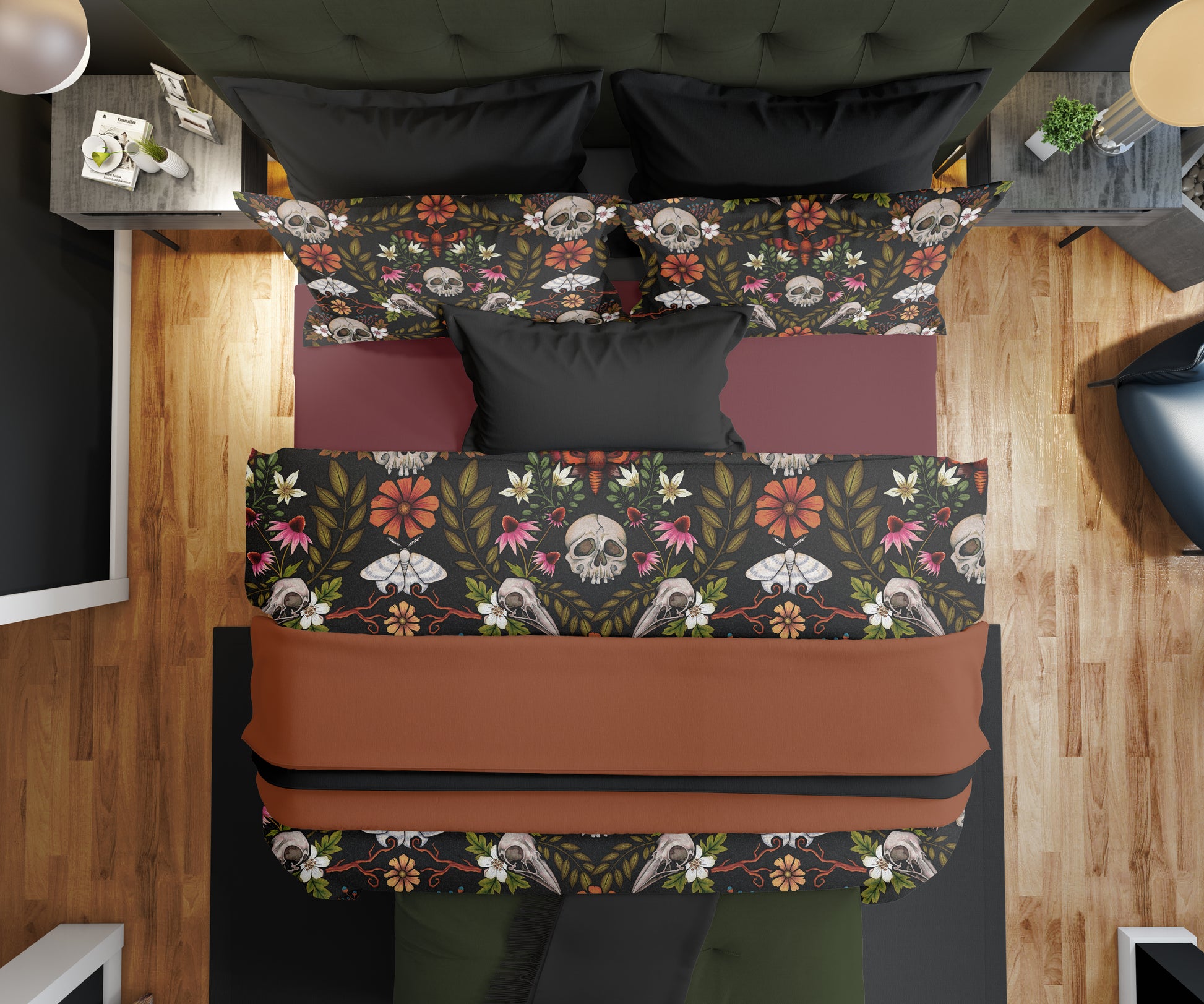 Enchanted Forest Microfiber Pillow Sham - 1pc - Red Finch Creations