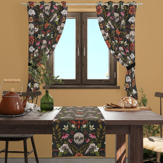 The Dark Enchanted Forest Table Runner (Cotton, Poly) - Red Finch Creations