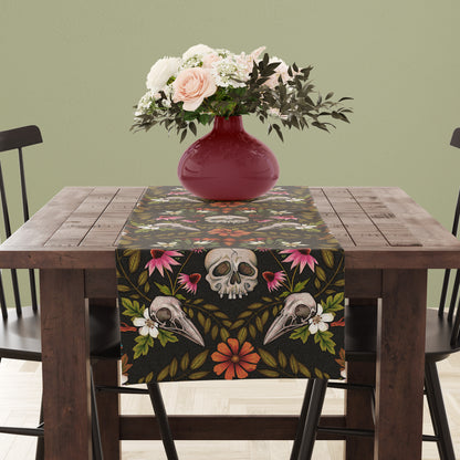 The Dark Enchanted Forest Table Runner (Cotton, Poly) - Red Finch Creations
