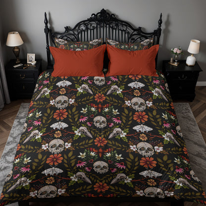 Enchanted Forest Three-Piece Bedding Set - Red Finch Creations