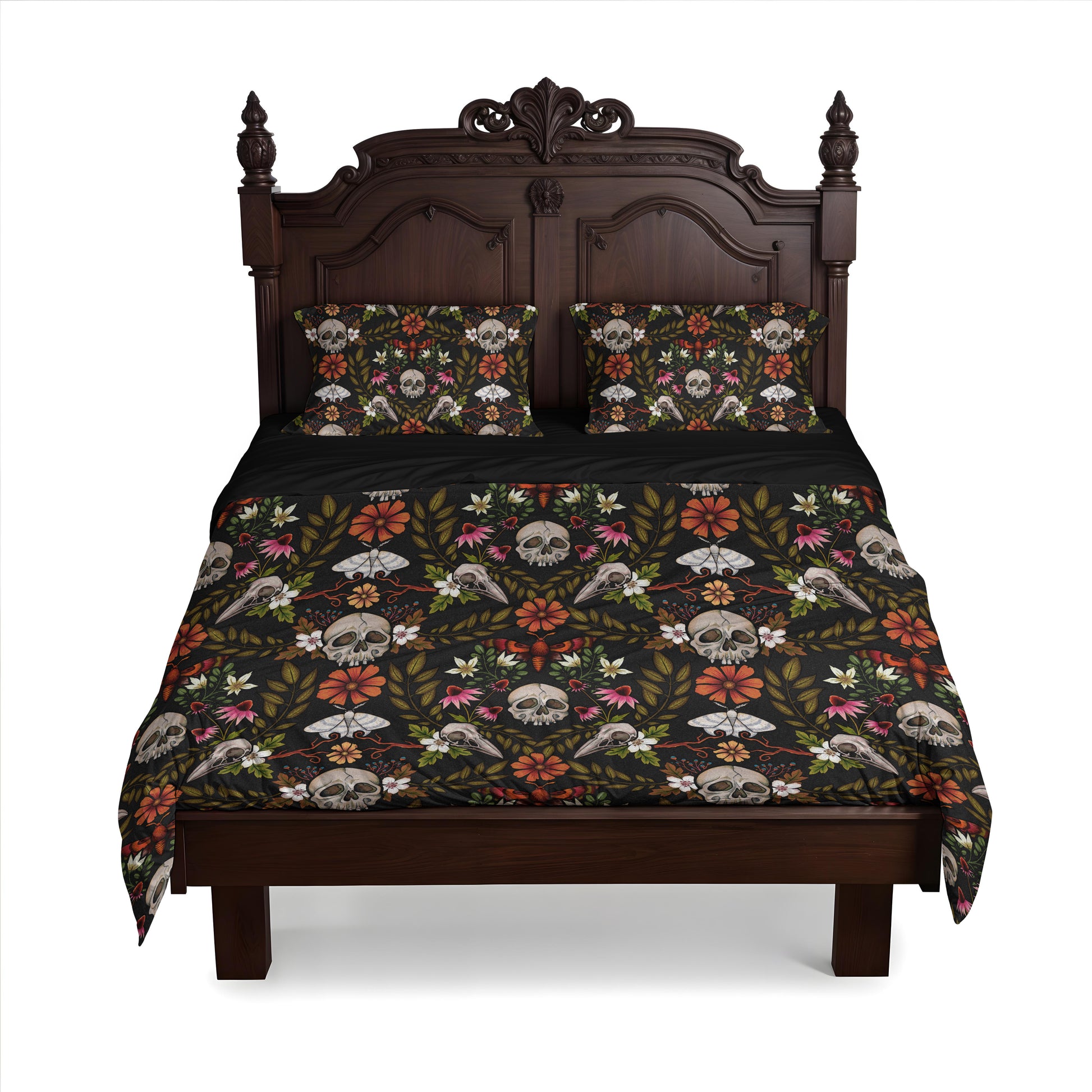 Enchanted Forest Three-Piece Bedding Set - Red Finch Creations