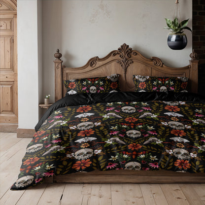 Enchanted Forest Three-Piece Bedding Set - Red Finch Creations