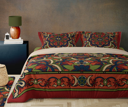 Witchy Mandala Duvet Cover - Red Finch Creations