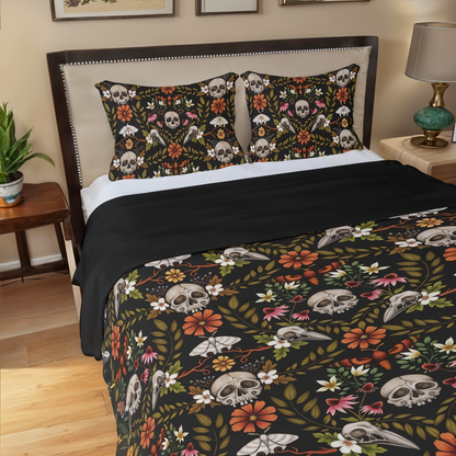 Enchanted Forest Three-Piece Bedding Set - Red Finch Creations