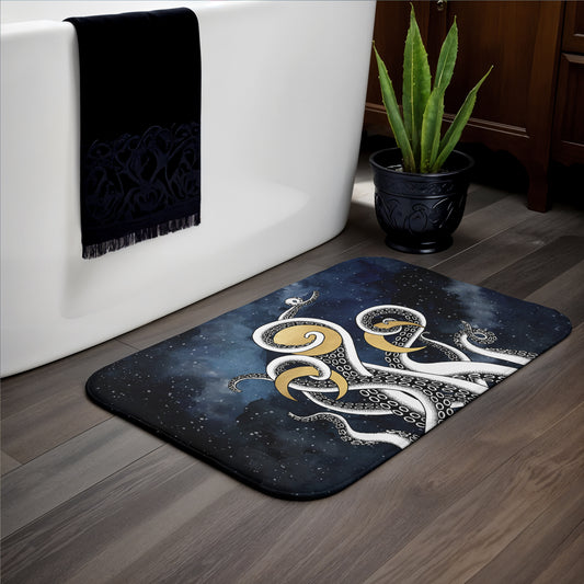 Celestial Sea Witch Bath Mat - Red Finch Creations